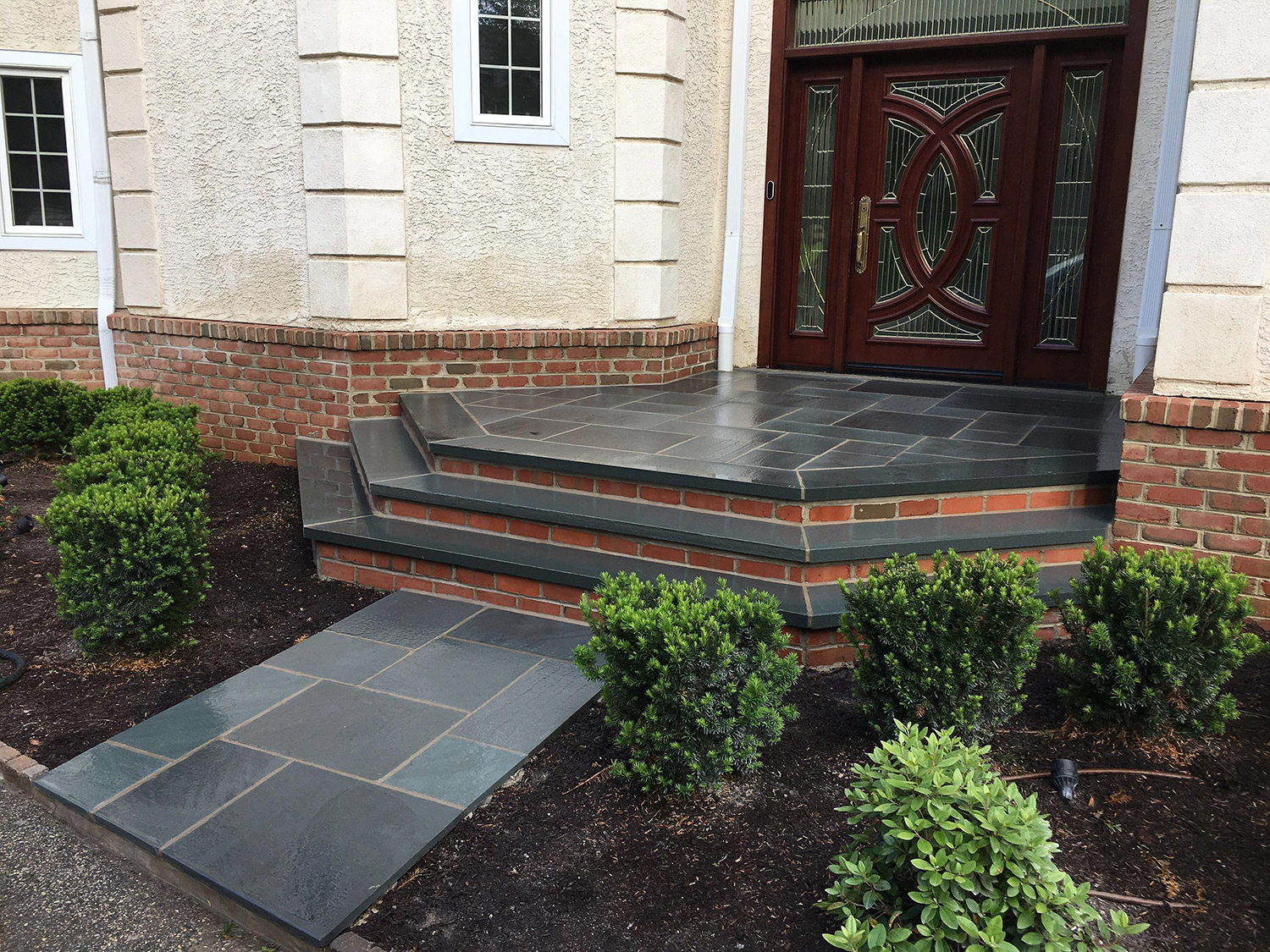 Professionally restored brick home by Jamison Home Services